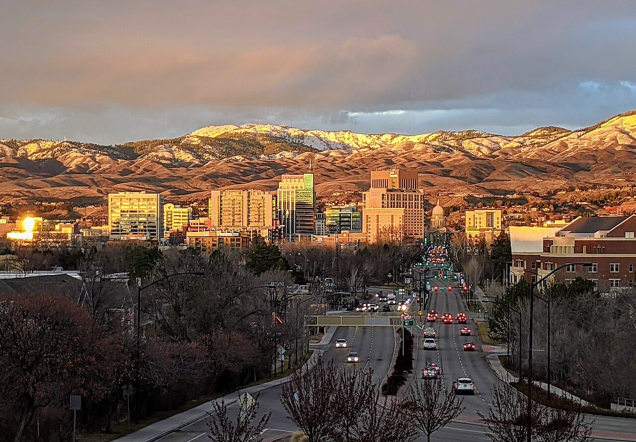 View of Boise, Idaho