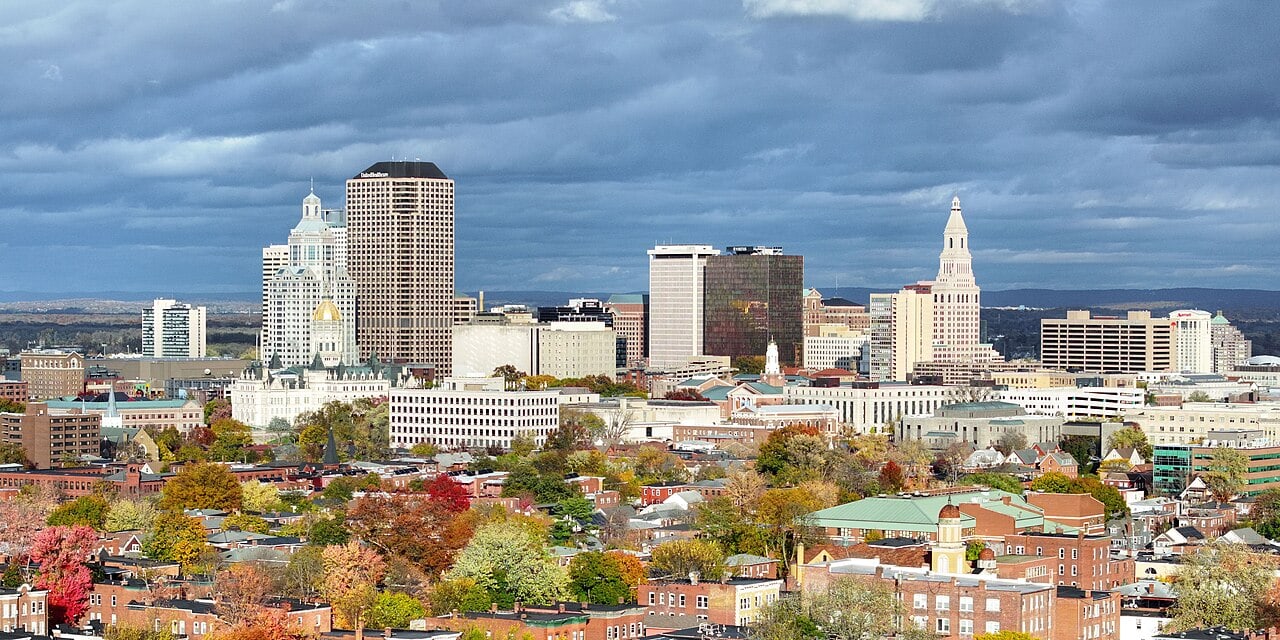 View of Hartford, Connecticut