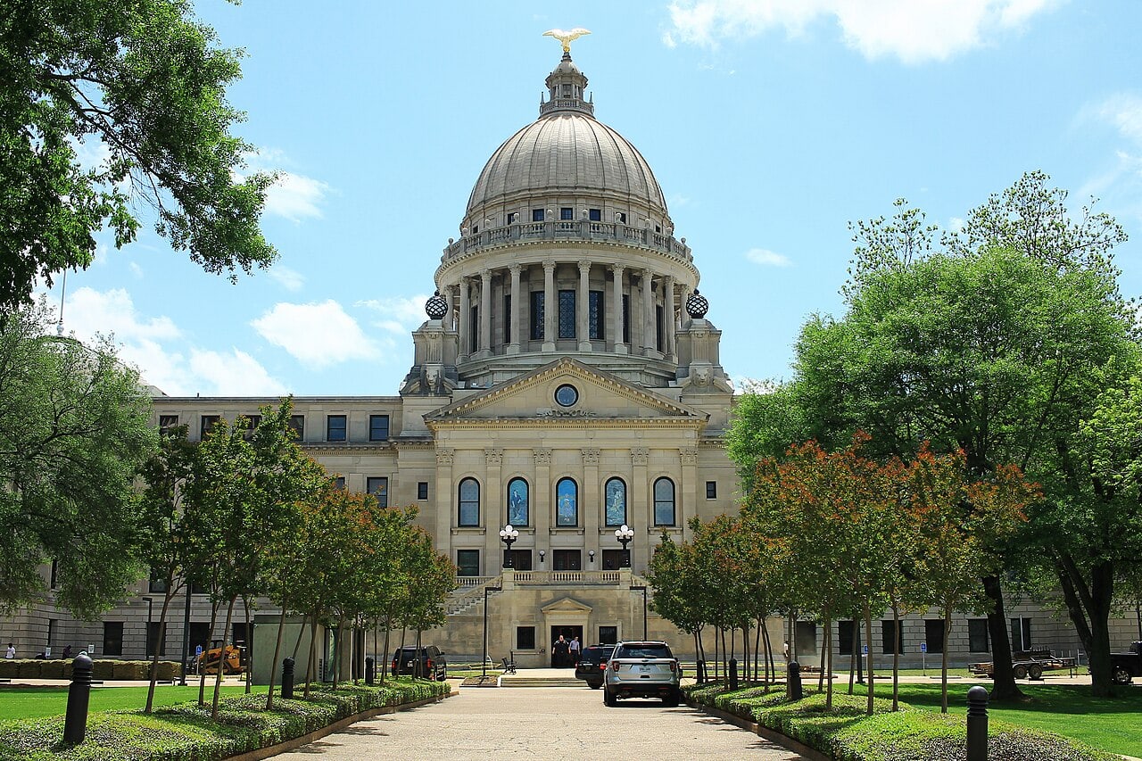View of Jackson, Mississippi