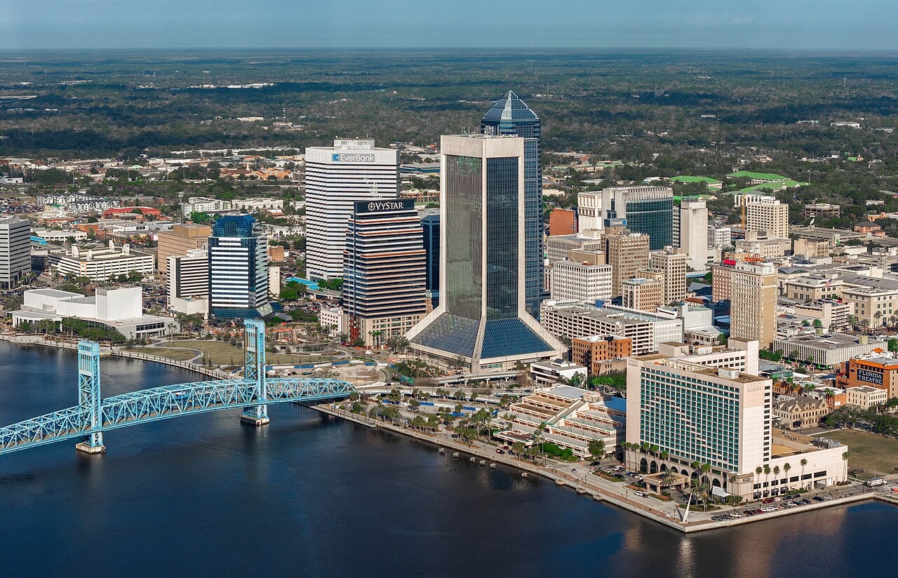 View of Jacksonville, Florida
