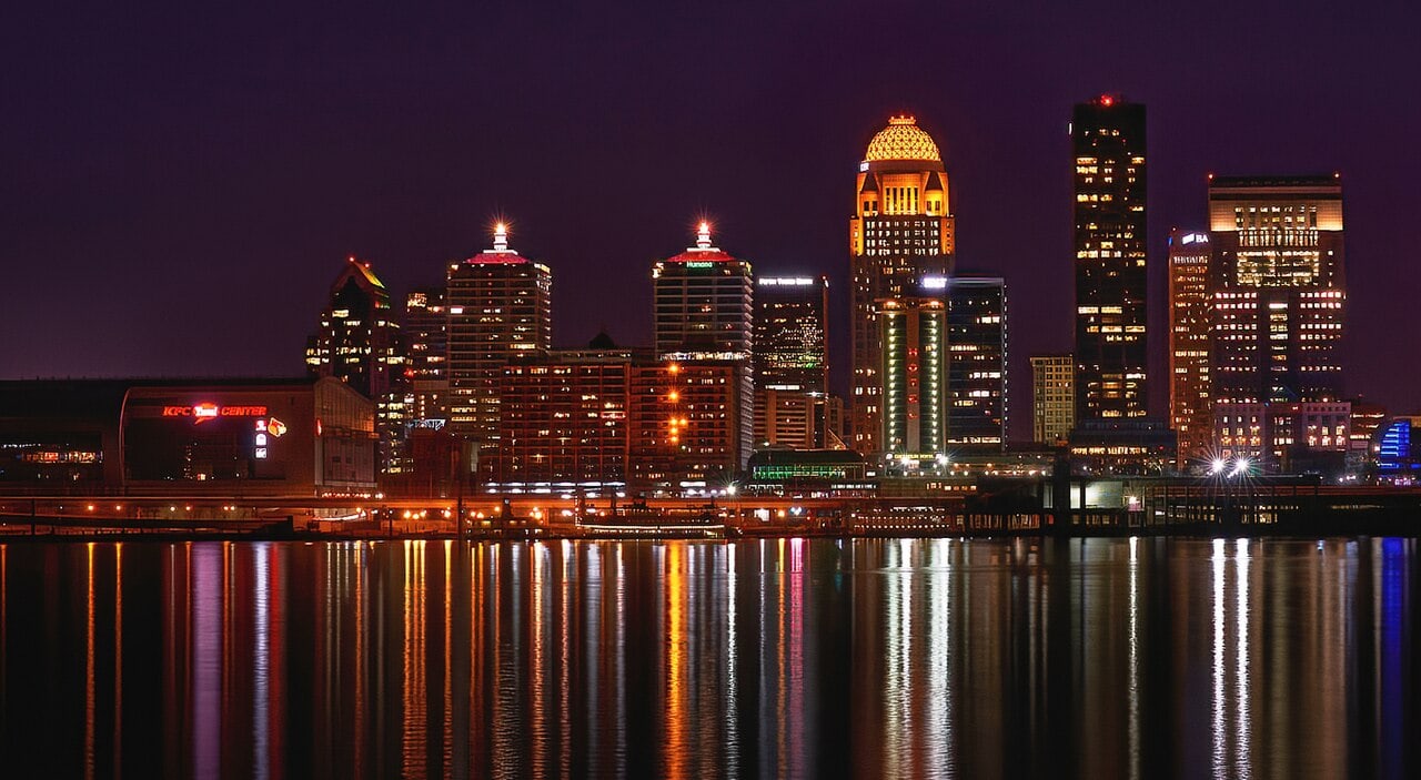 View of Louisville, Kentucky