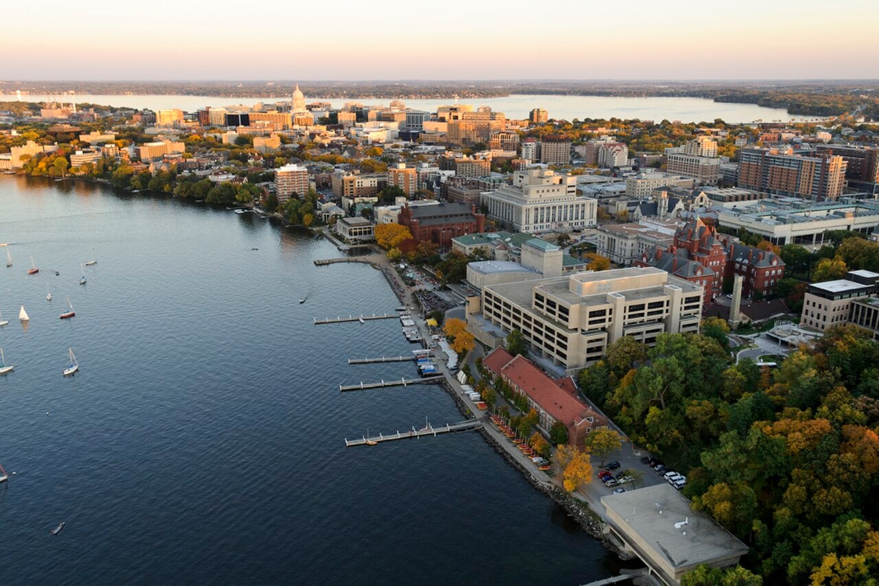 View of Madison, Wisconsin