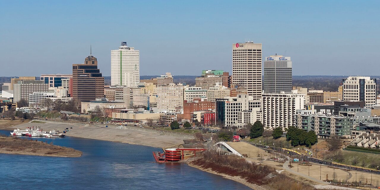 View of Memphis, Tennessee