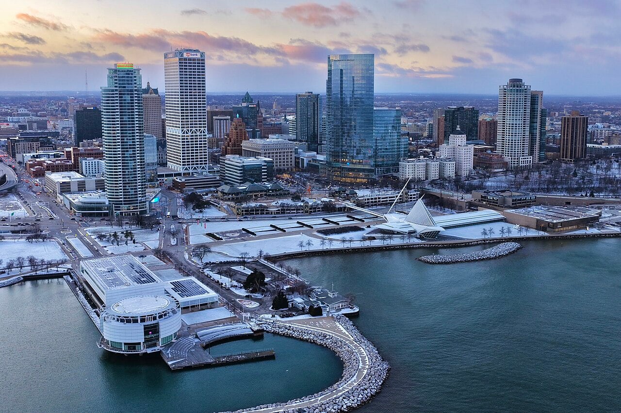 View of Milwaukee, Wisconsin