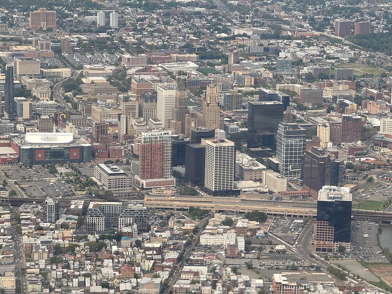 View of Newark, New Jersey
