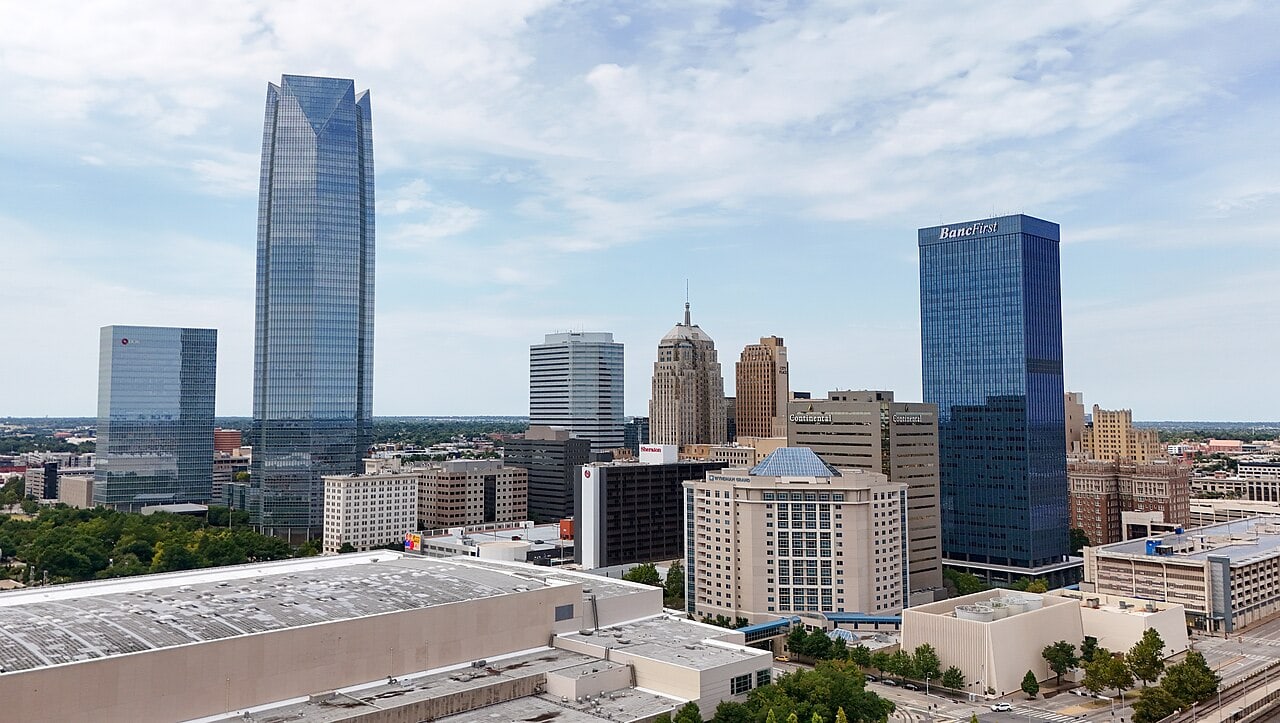 View of Oklahoma City, Oklahoma