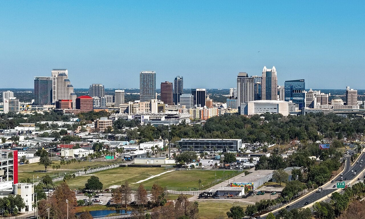 View of Orlando, Florida