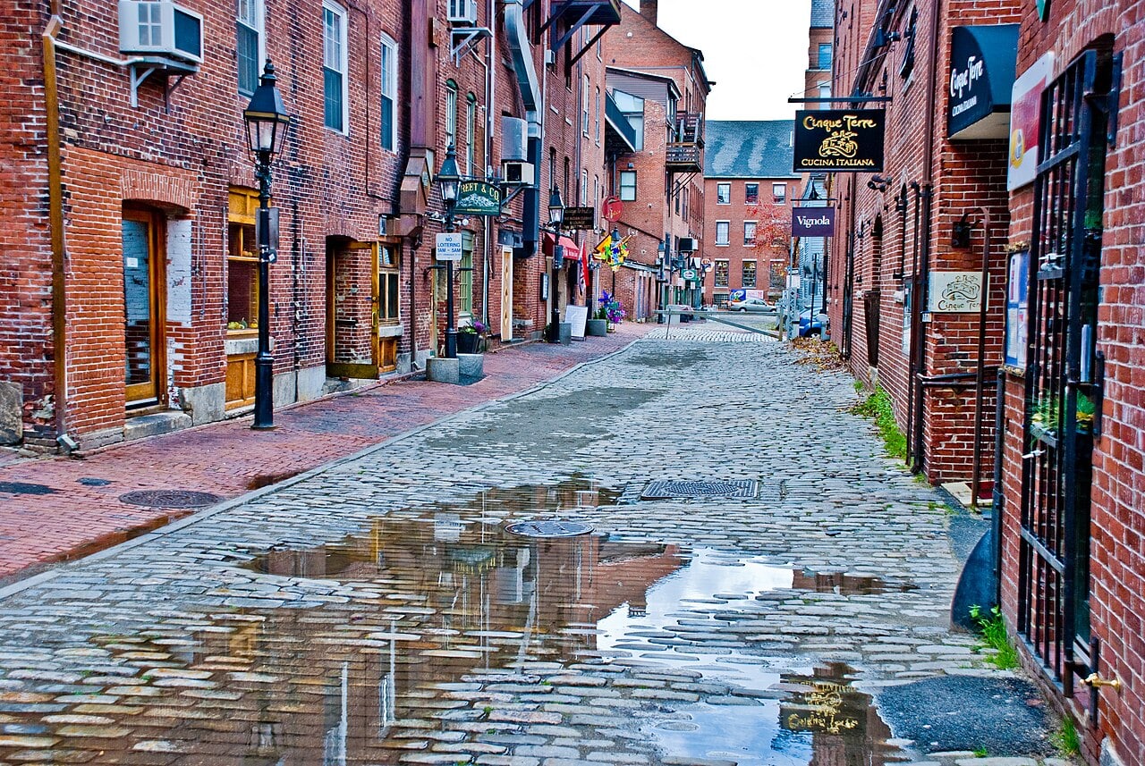 View of Portland, Maine